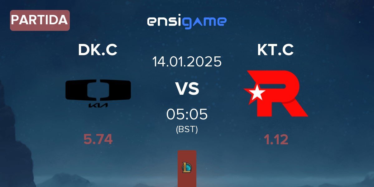 Partida Dplus KIA Challengers DK.C vs KT Rolster Challengers KT.C | 14.01