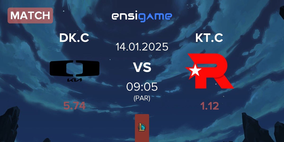 Match Dplus KIA Challengers DK.C vs KT Rolster Challengers KT.C | 14.01