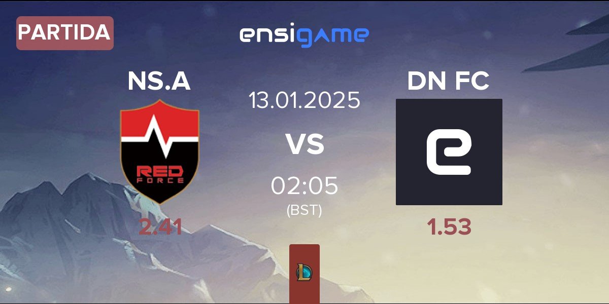 Partida Nongshim Esports Academy NS.A vs DN Freecs Challengers DN FC | 13.01