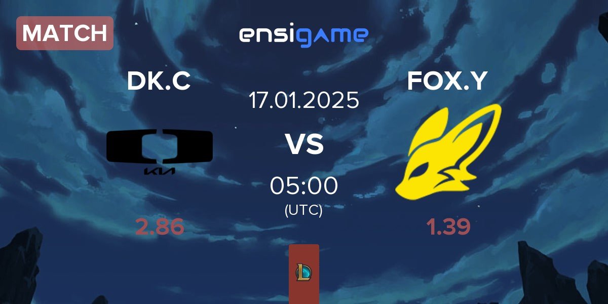 Match Dplus KIA Challengers DK.C vs BNK FearX Youth FOX.Y | 17.01