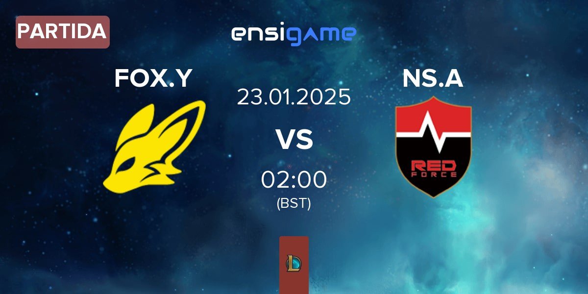 Partida BNK FearX Youth FOX.Y vs Nongshim Esports Academy NS.A | 23.01