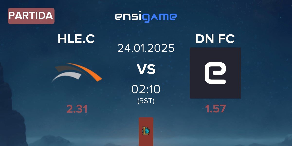 Partida Hanwha Life Esports Challengers HLE.C vs DN Freecs Challengers DN FC | 24.01