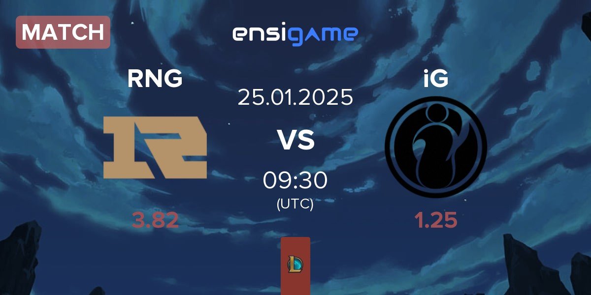 Match Royal Never Give Up RNG vs Invictus Gaming iG | 25.01