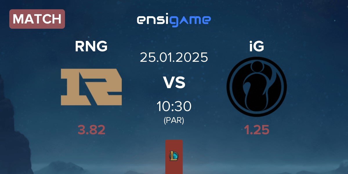 Match Royal Never Give Up RNG vs Invictus Gaming iG | 25.01