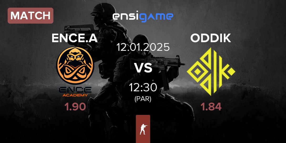 Match ENCE Academy ENCE.A vs ODDIK | 12.01