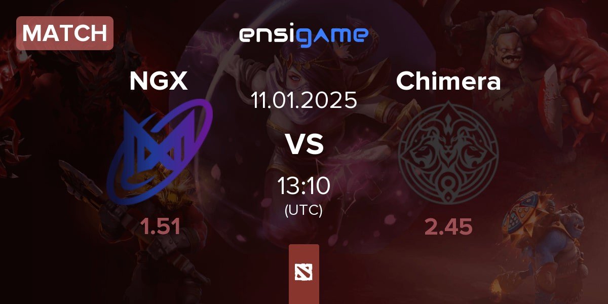 Match Nigma Galaxy NGX vs Chimera Esports Chimera | 11.01