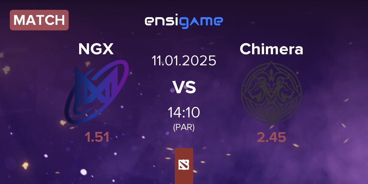 Match Nigma Galaxy NGX vs Chimera Esports Chimera | 11.01