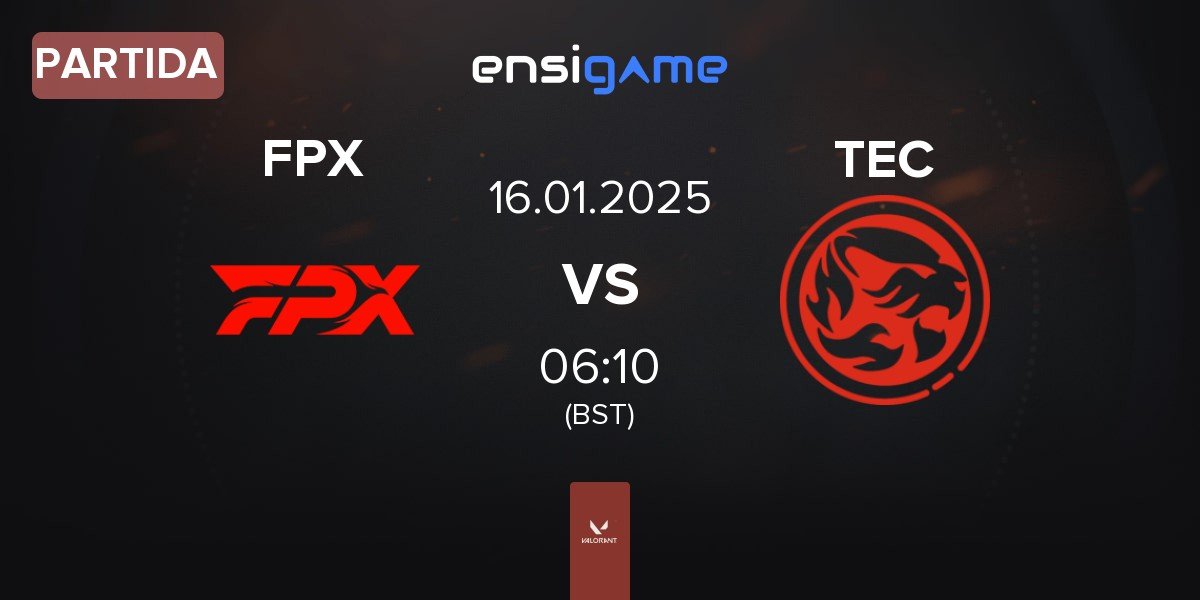 Partida FunPlus Phoenix FPX vs Titan Esports Club TEC | 16.01