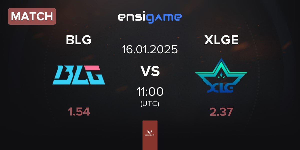 Match Bilibili Gaming BLG vs XLG Esports XLGE | 16.01