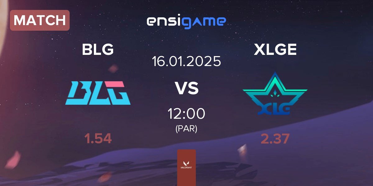 Match Bilibili Gaming BLG vs XLG Esports XLGE | 16.01