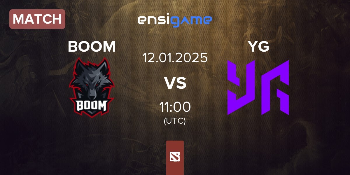 Match BOOM Esports BOOM vs Yangon Galacticos YG | 12.01