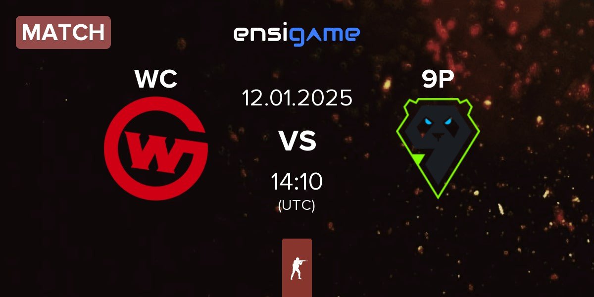 Match Wildcard Gaming WC vs 9 Pandas 9P | 12.01