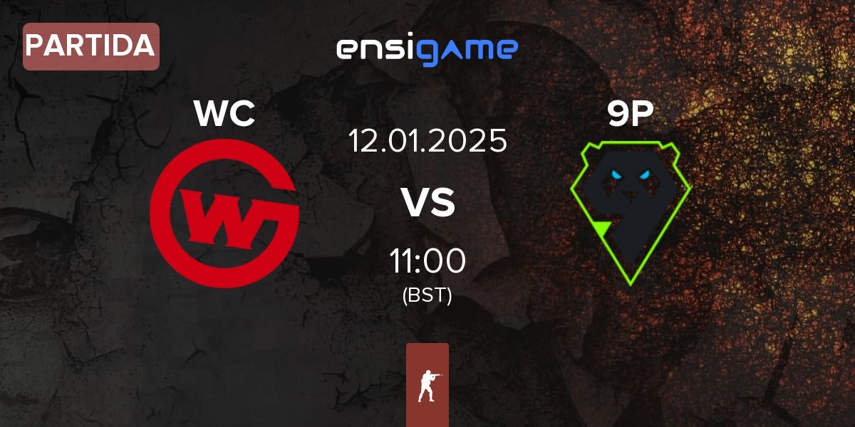 Partida Wildcard Gaming WC vs 9 Pandas 9P | 12.01