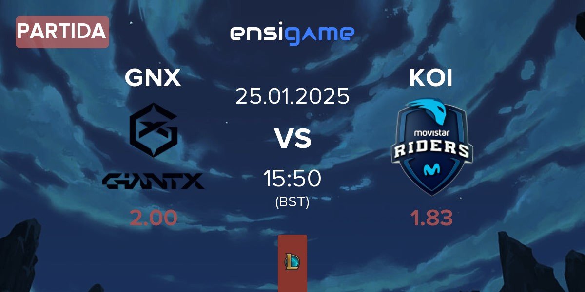 Partida GIANTX GNX vs Movistar KOI KOI | 25.01