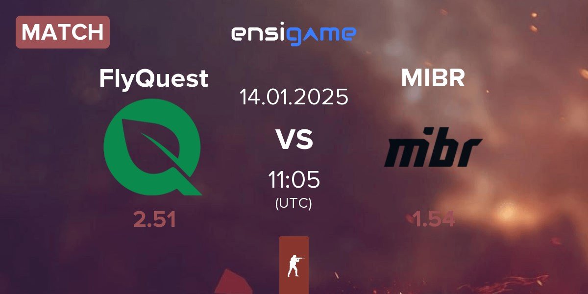 Match FlyQuest vs Made in Brazil MIBR | 14.01