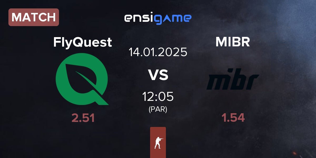 Match FlyQuest vs Made in Brazil MIBR | 14.01