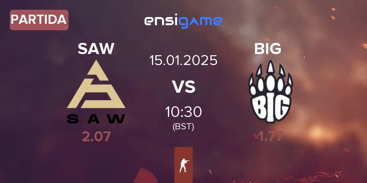 Partida SAW vs BIG | 15.01