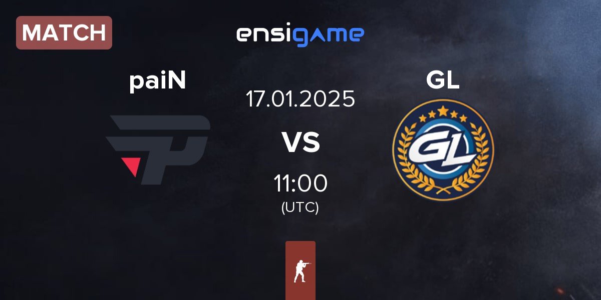 Match paiN Gaming paiN vs GamerLegion GL | 17.01