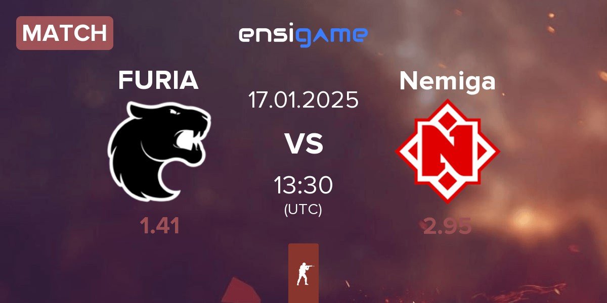 Match FURIA Esports FURIA vs Nemiga Gaming Nemiga | 17.01