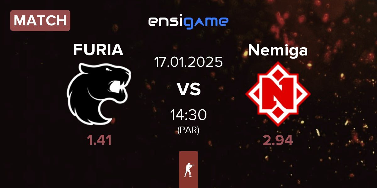 Match FURIA Esports FURIA vs Nemiga Gaming Nemiga | 17.01