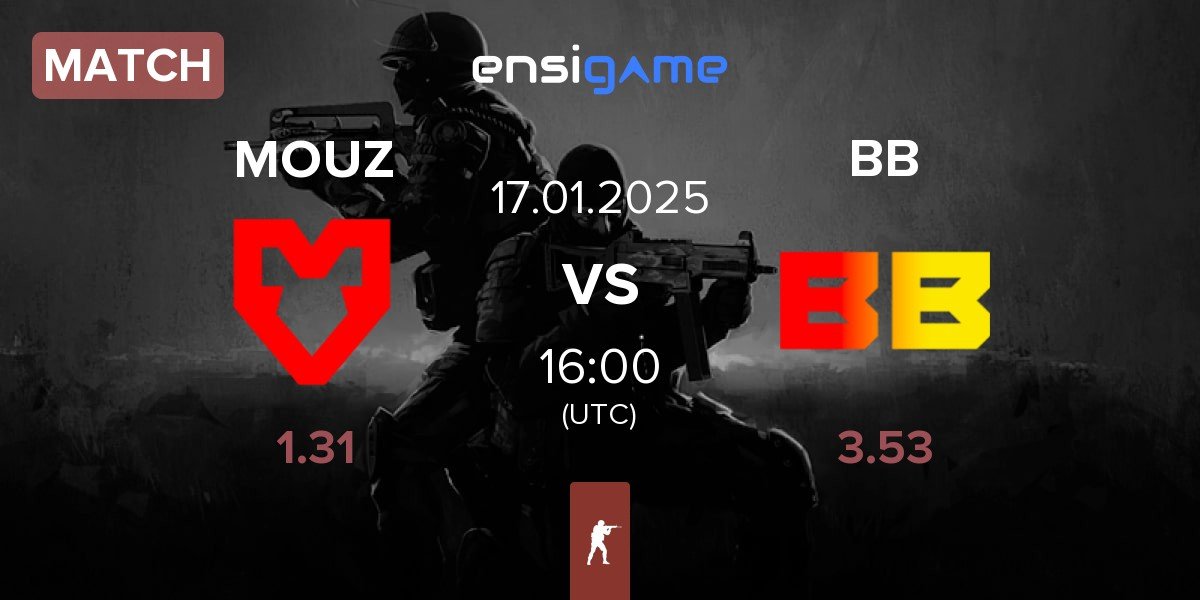 Match MOUZ vs BetBoom BB | 17.01