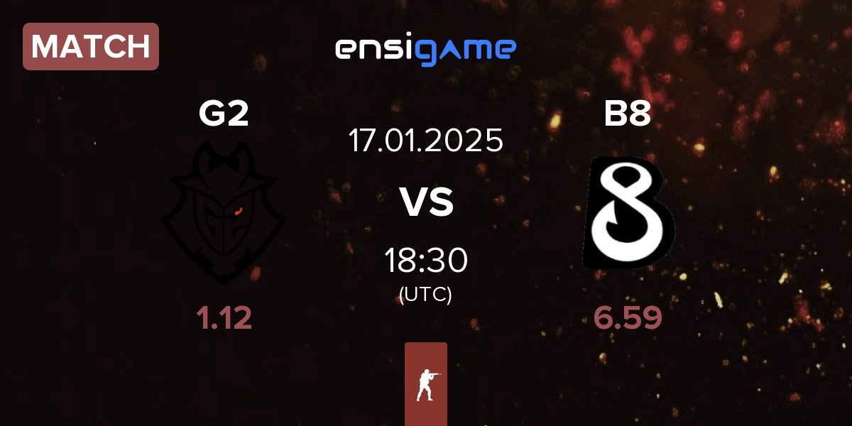 Match G2 Esports G2 vs B8 | 17.01