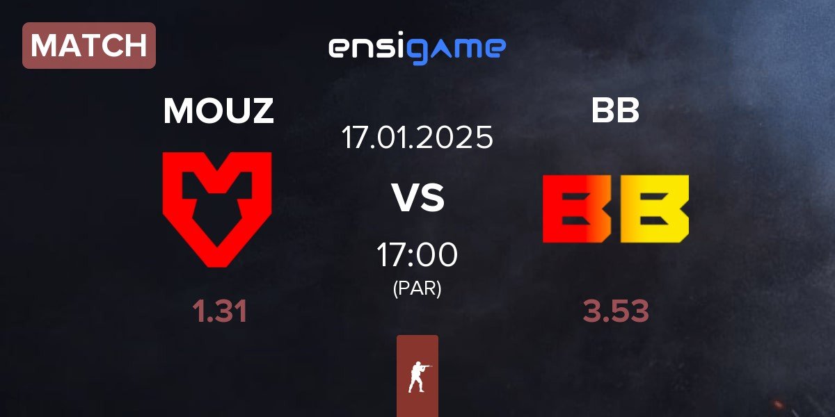 Match MOUZ vs BetBoom BB | 17.01