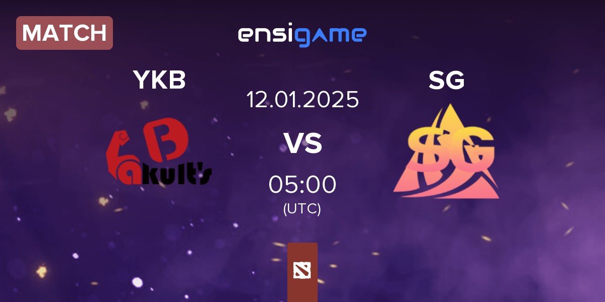 Match Yakult's Brothers YKB vs Spiky Gaming SG | 12.01