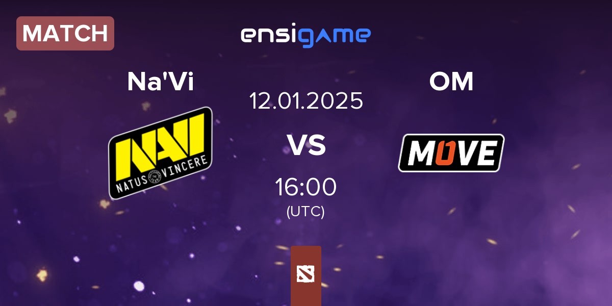 Match Natus Vincere Na'Vi vs One Move OM | 12.01