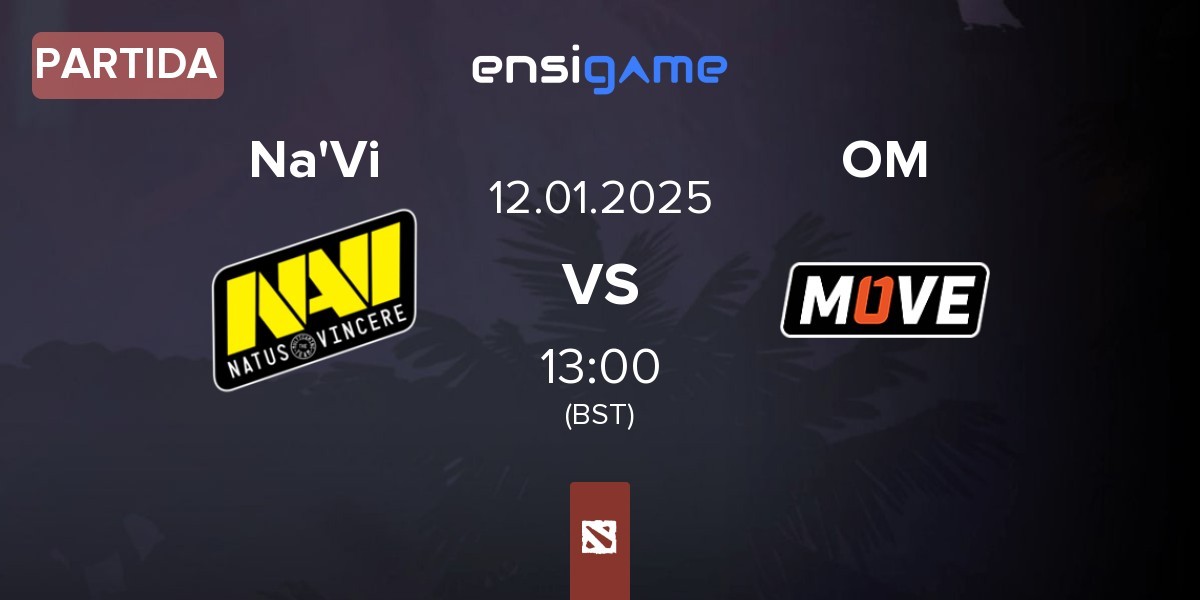 Partida Natus Vincere Na'Vi vs One Move OM | 12.01