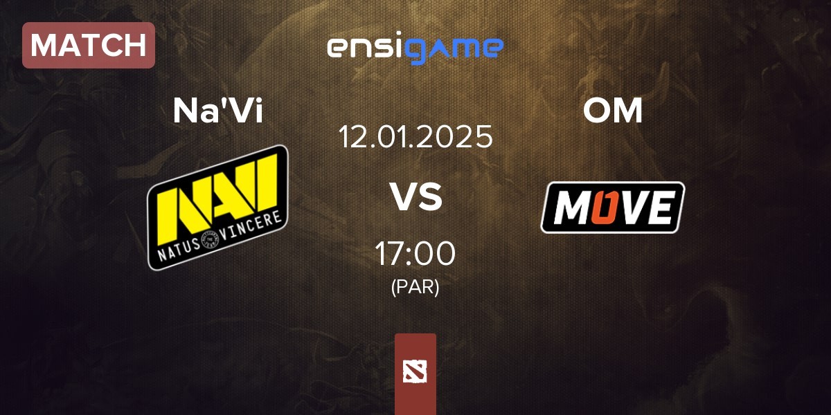 Match Natus Vincere Na'Vi vs One Move OM | 12.01