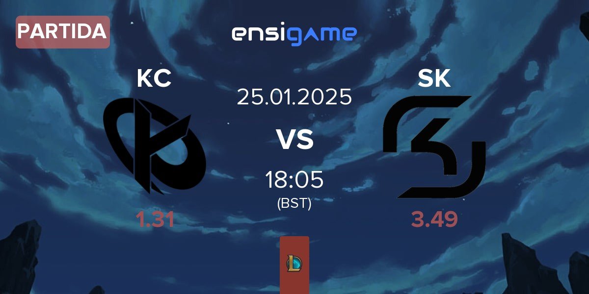 Partida Karmine Corp KC vs SK Gaming SK | 25.01