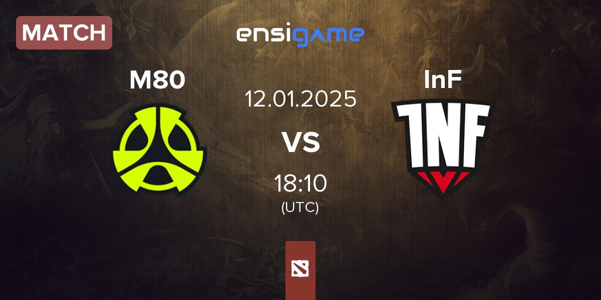 Match M80 vs Infamous Gaming InF | 12.01