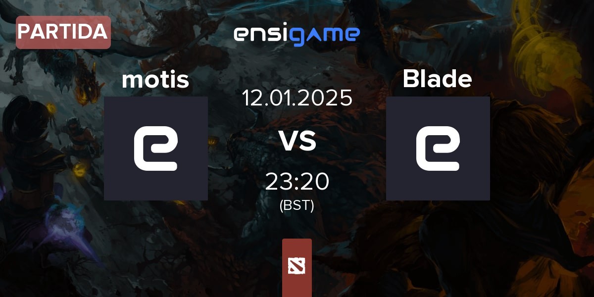 Partida motis vs Blade breakers Blade | 12.01