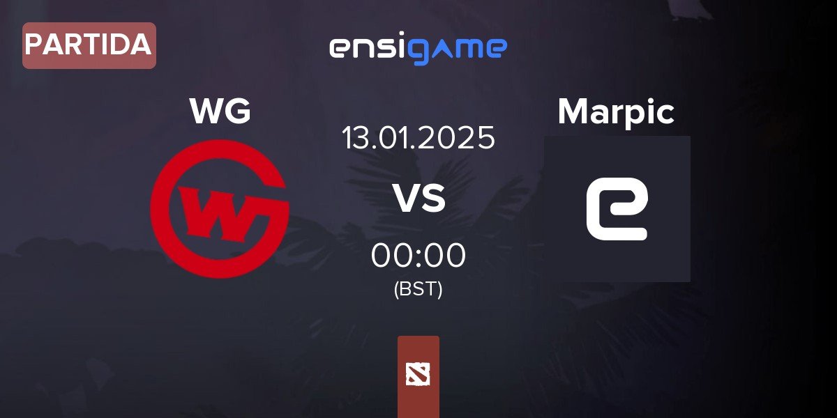 Partida Wildcard Gaming WG vs Marpic Esports Marpic | 13.01