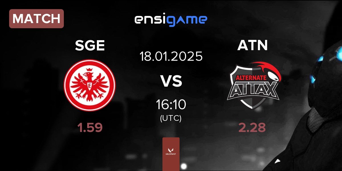 Match Eintracht Frankfurt SGE vs ALTERNATE aTTaX ATN | 18.01