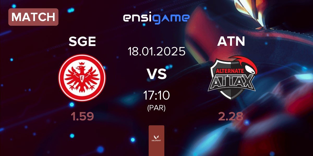 Match Eintracht Frankfurt SGE vs ALTERNATE aTTaX ATN | 18.01