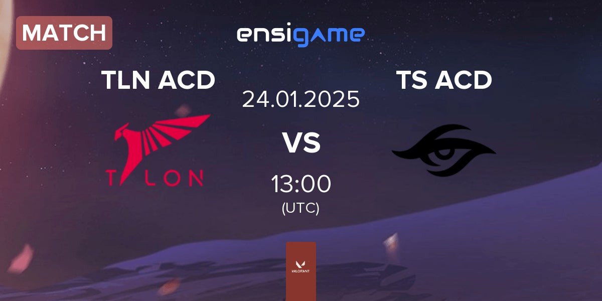 Match TALON Academy TLN ACD vs Team Secret Academy TS ACD | 24.01