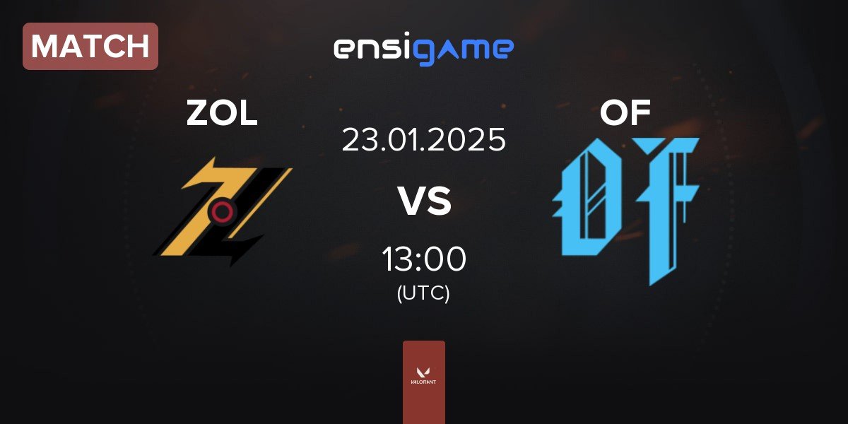 Match ZOL Esports ZOL vs Oblivion Force OF | 23.01