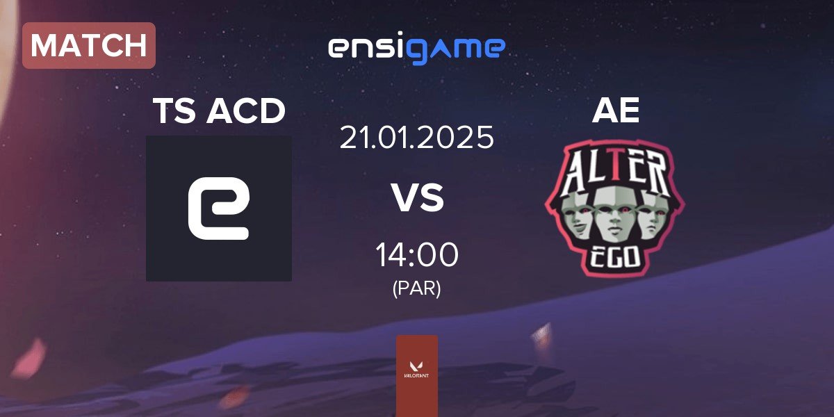 Match Team Secret Academy TS ACD vs Alter Ego AE | 21.01