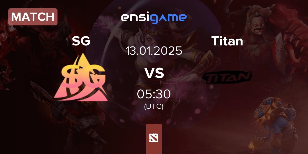 Match Spiky Gaming SG vs Titan | 13.01