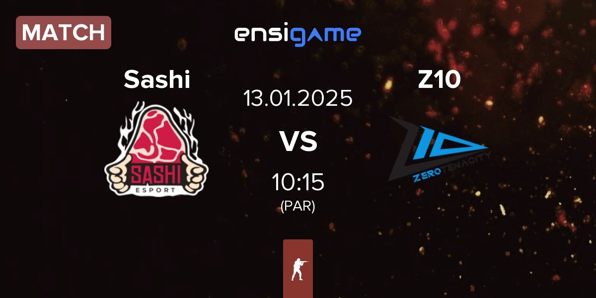 Match Sashi Esport Sashi vs Zero Tenacity Z10 | 13.01