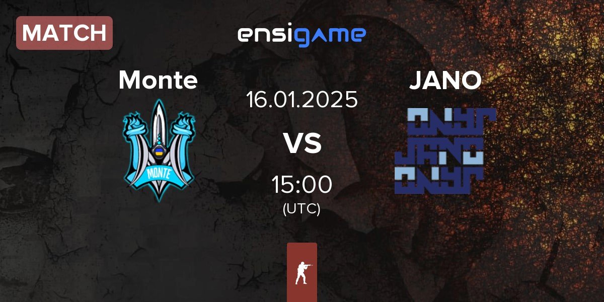 Match Monte vs JANO Esports JANO | 16.01