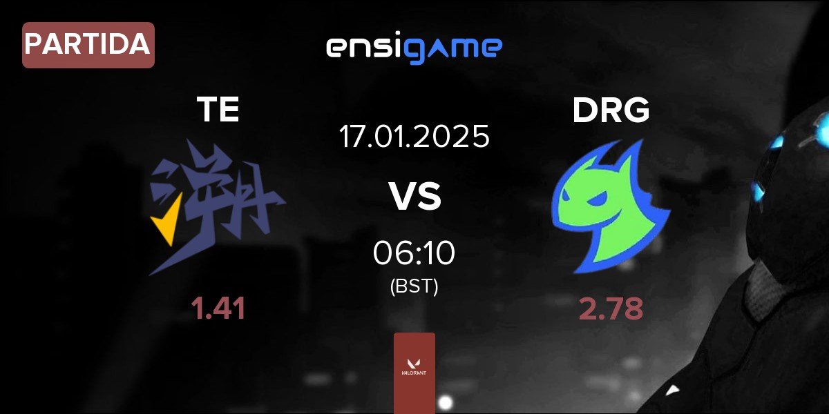 Partida Trace Esports TE vs Dragon Ranger Gaming DRG | 17.01