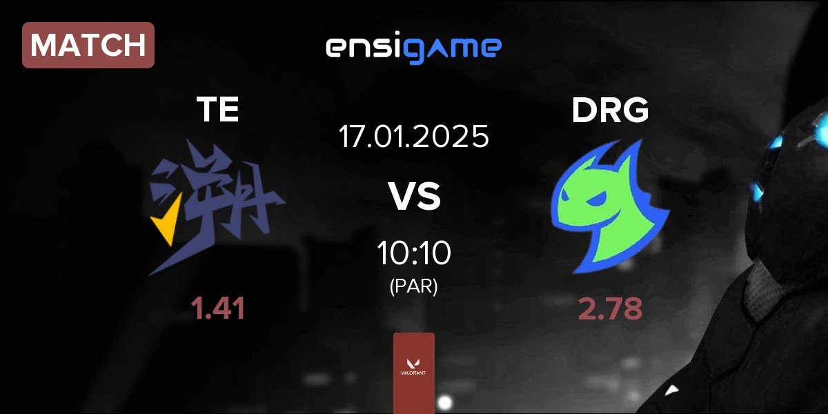 Match Trace Esports TE vs Dragon Ranger Gaming DRG | 17.01