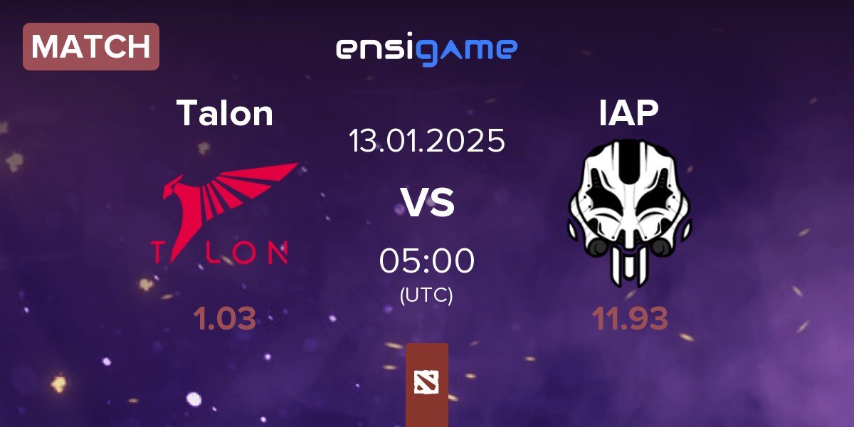 Match Talon Esports Talon vs InterActive Philippines IAP | 13.01