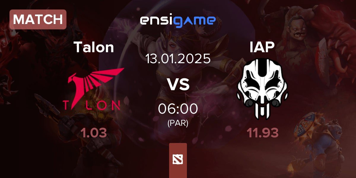 Match Talon Esports Talon vs InterActive Philippines IAP | 13.01