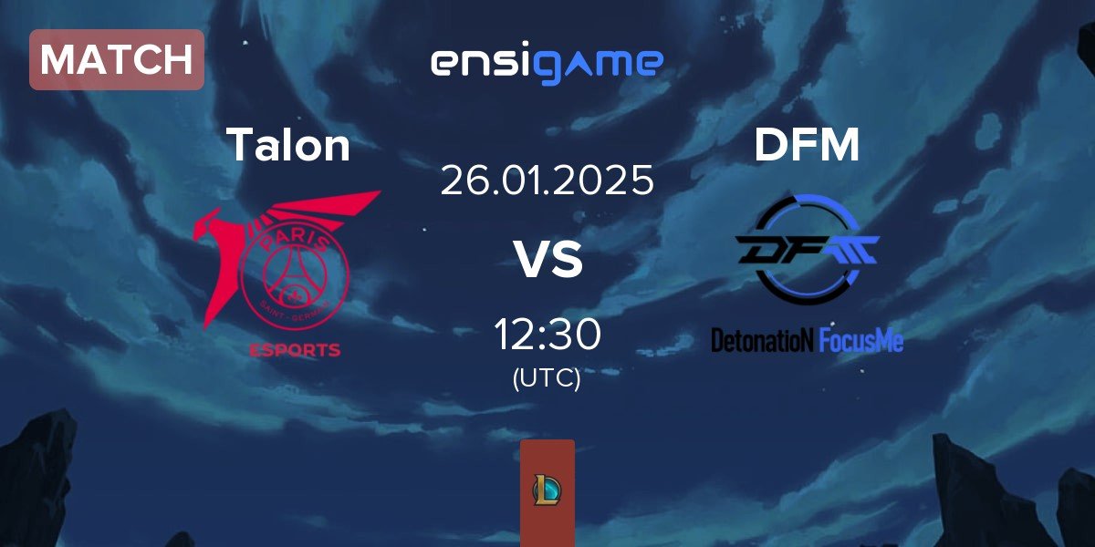 Match Talon vs DetonatioN FocusMe DFM | 26.01