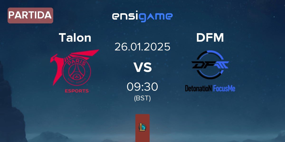 Partida Talon vs DetonatioN FocusMe DFM | 26.01