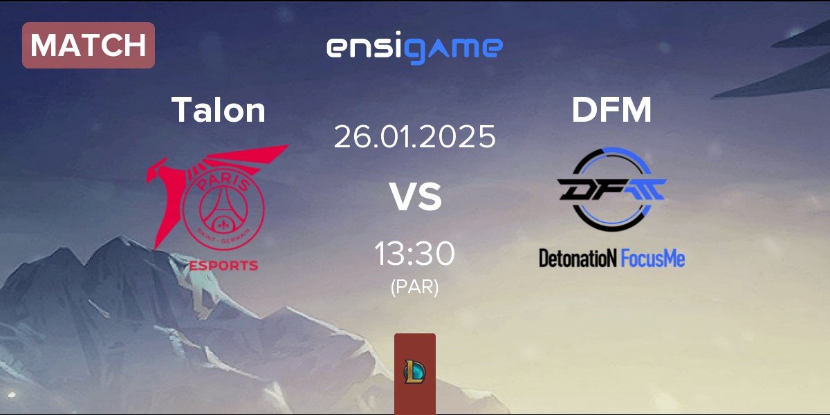 Match Talon vs DetonatioN FocusMe DFM | 26.01